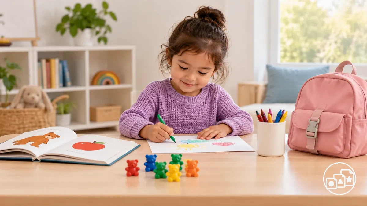 Kindergarten readiness practice across academic, motor and everyday skills